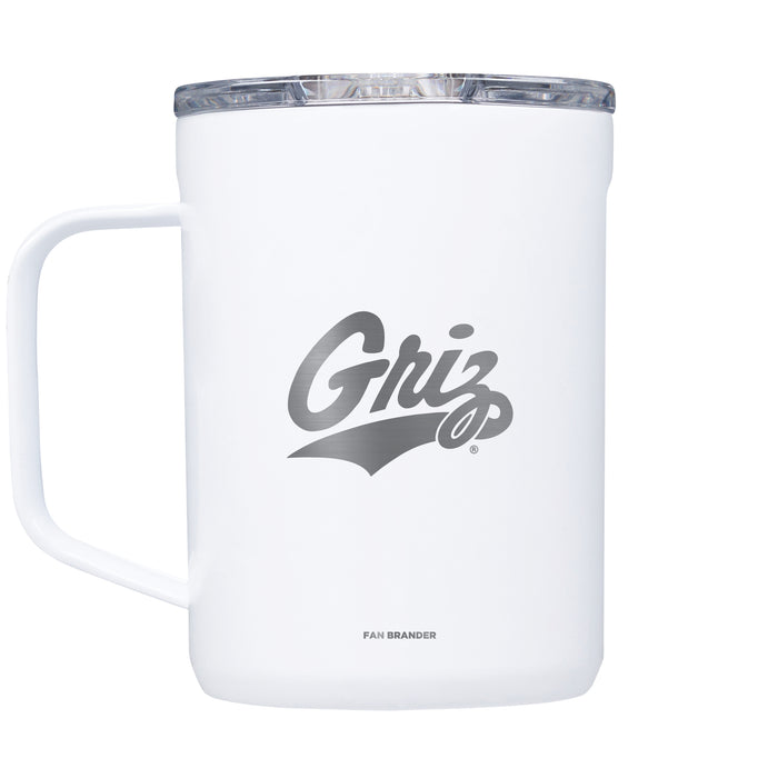 Corkcicle Coffee Mug with Montana Grizzlies Etched Primary Logo