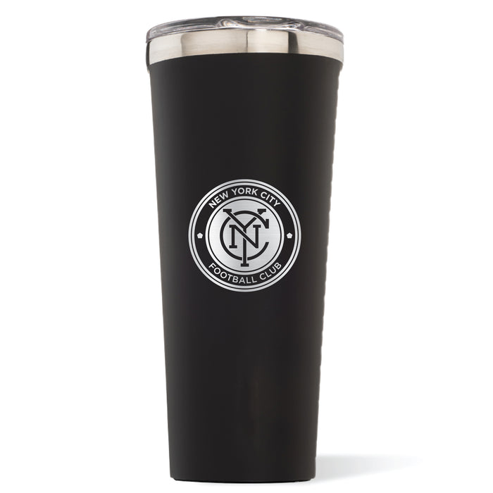 Triple Insulated Corkcicle Tumbler with New York City FC Etched Primary Logo