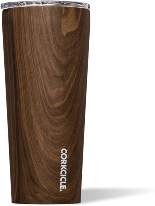 Triple Insulated Corkcicle Tumbler with Western Michigan Broncos Etched Alumni with Primary Logo