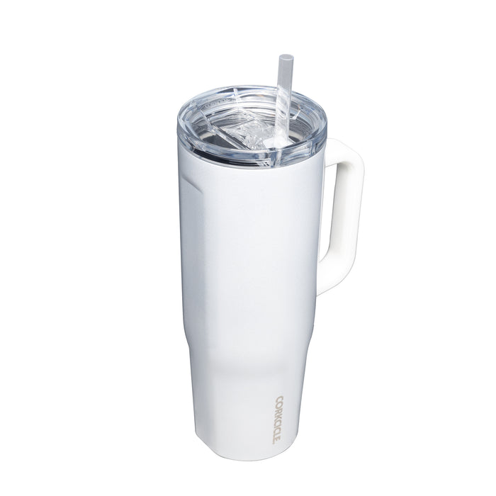 Corkcicle Cruiser 40oz Tumbler with Central Michigan Chippewas Etched Alumni with Primary Logo