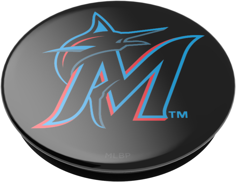 Miami Marlins PopSocket with Primary Logo