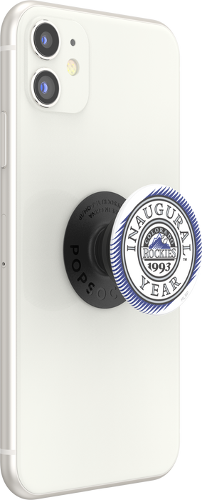 Colorado Rockies PopSocket with Cooperstown Classic design