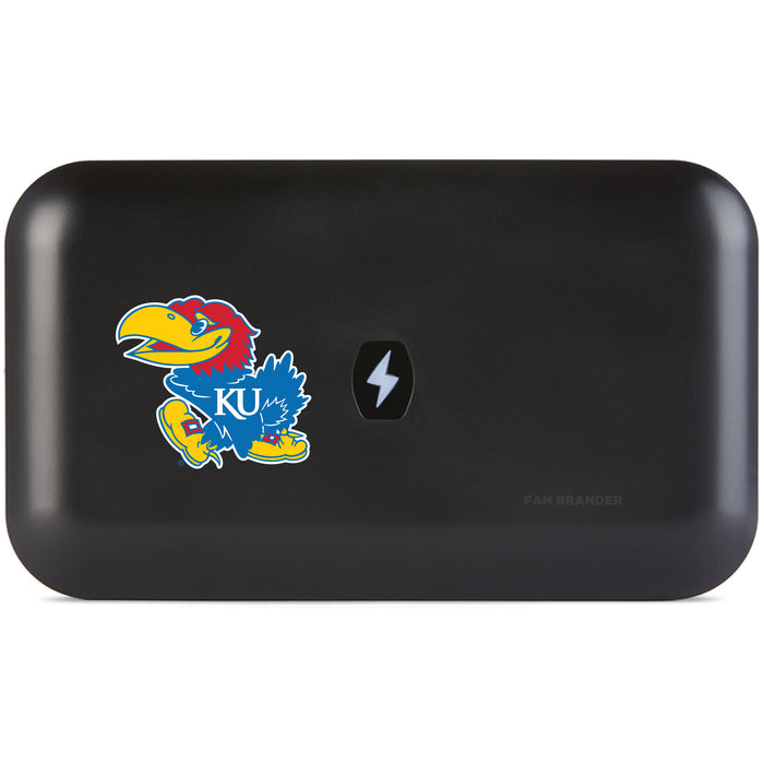 PhoneSoap UV Cleaner with Kansas Jayhawks Primary Logo