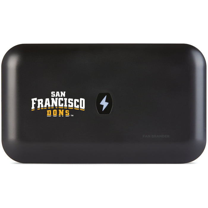 PhoneSoap UV Cleaner with San Francisco Dons Primary Logo