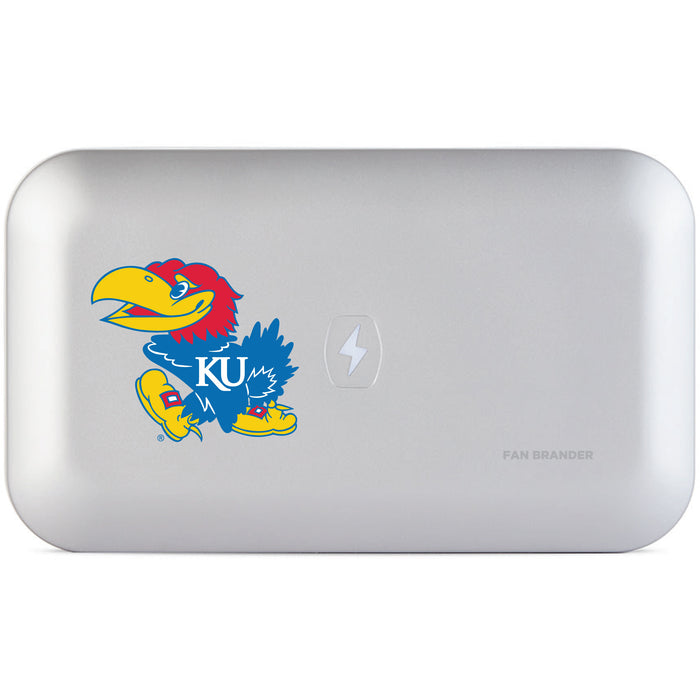 PhoneSoap UV Cleaner with Kansas Jayhawks Primary Logo