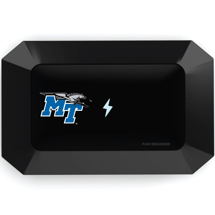 PhoneSoap UV Cleaner with Middle Tennessee State Blue Raiders Primary Logo