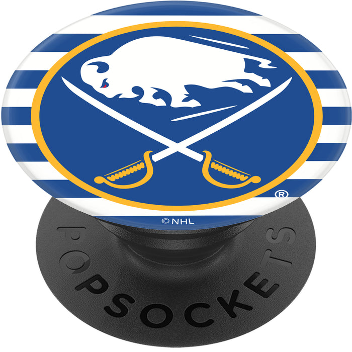 PopSocket PopGrip with Buffalo Sabres Stripes