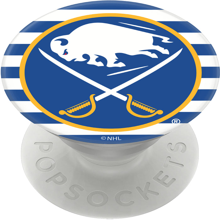 PopSocket PopGrip with Buffalo Sabres Stripes