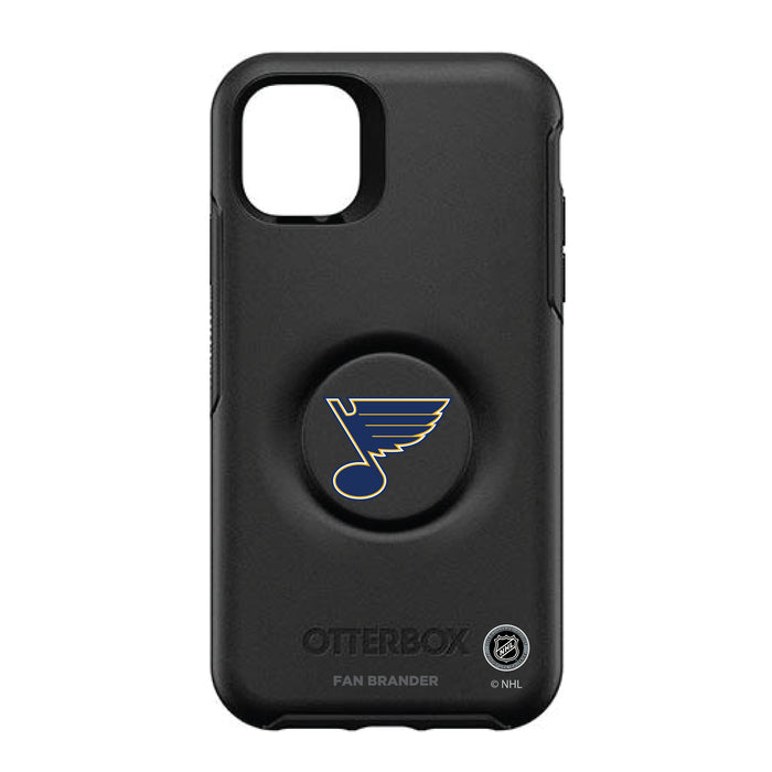 OtterBox Otter + Pop symmetry Phone case with St. Louis Blues Primary Logo