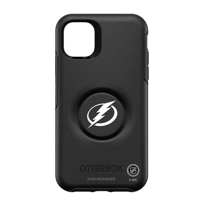OtterBox Otter + Pop symmetry Phone case with Tampa Bay Lightning Primary Logo
