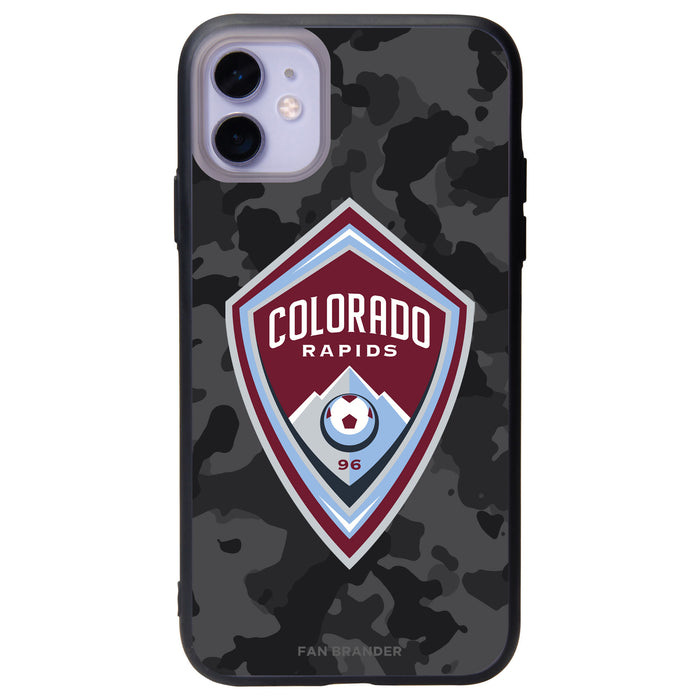 Fan Brander Slate series Phone case with Colorado Rapids Urban Camo Background