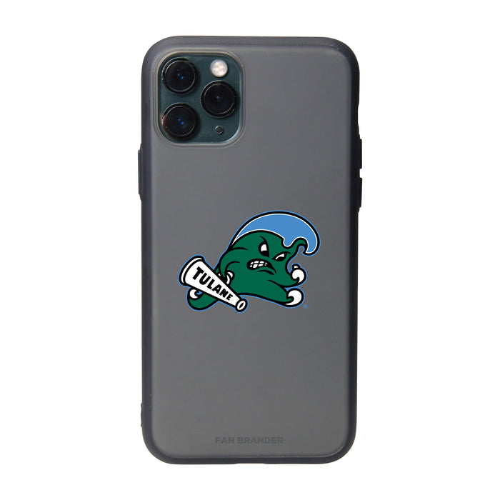 Fan Brander Slate series Phone case with Tulane Green Wave Primary Logo