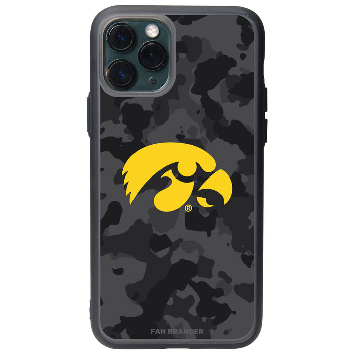 Fan Brander Slate series Phone case with Iowa Hawkeyes Urban Camo design
