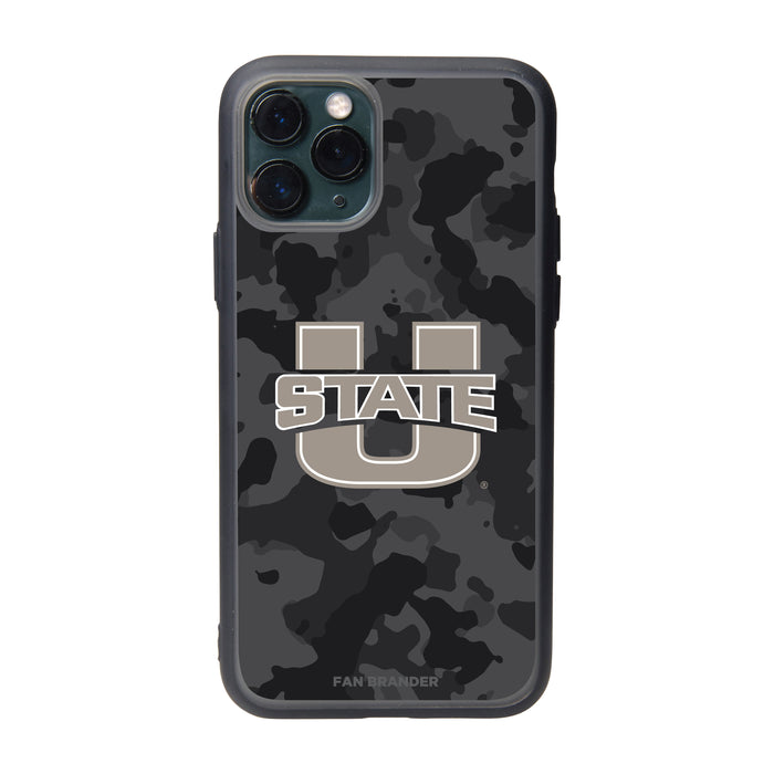 Fan Brander Slate series Phone case with Utah State Aggies Urban Camo design