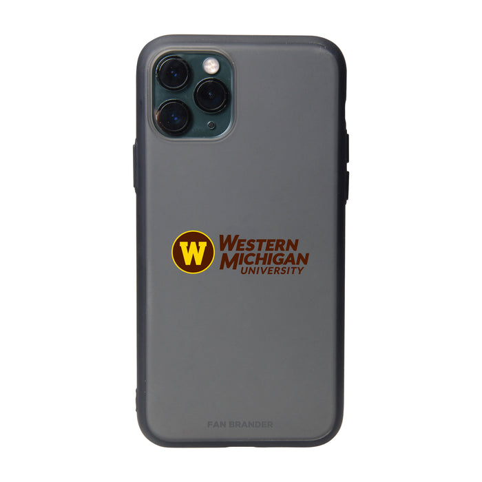 Fan Brander Slate series Phone case with Western Michigan Broncos Primary Logo