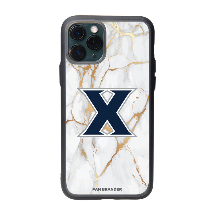 Fan Brander Slate series Phone case with Xavier Musketeers White Marble Design