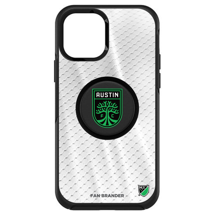 OtterBox Otter + Pop symmetry Phone case with Austin FC Primary Logo with Jersey design
