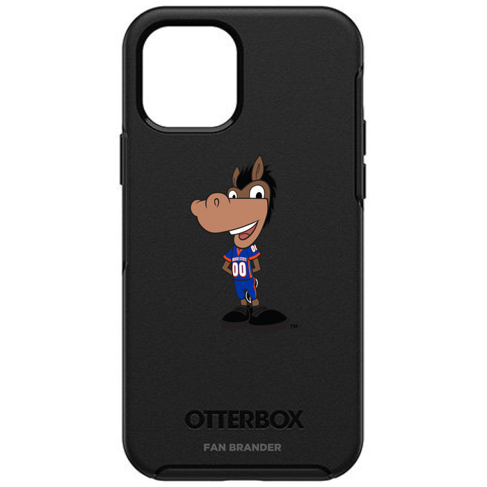 OtterBox Black Phone case with Boise State Broncos Secondary Logo