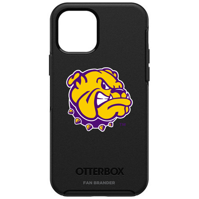 OtterBox Black Phone case with Western Illinois University Leathernecks Secondary Logo