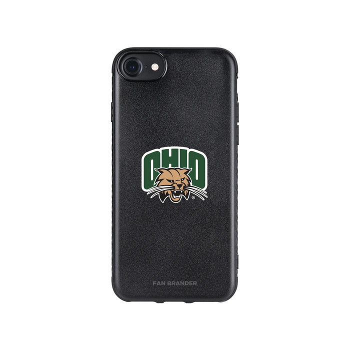 Fan Brander Black Slim Phone case with Ohio University Bobcats Primary Logo