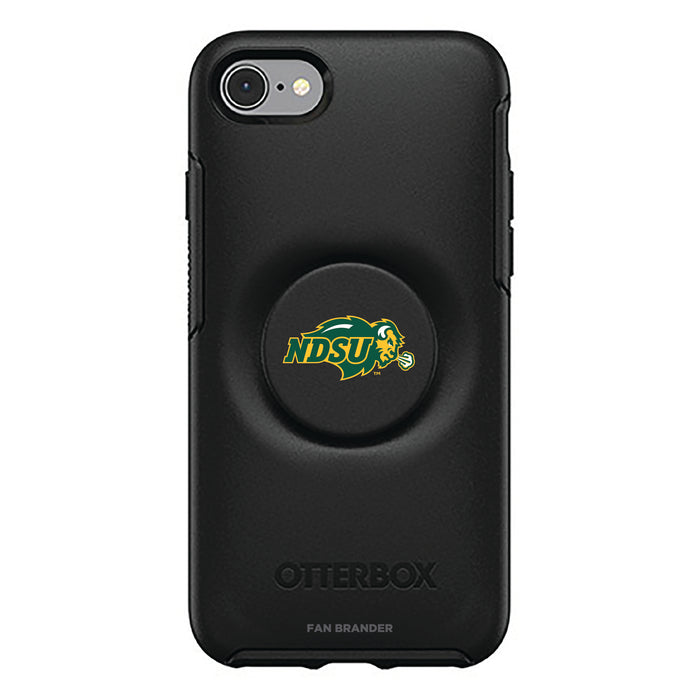OtterBox Otter + Pop symmetry Phone case with North Dakota State Bison Primary Logo