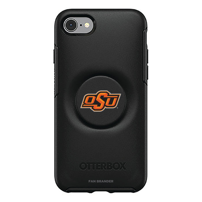 OtterBox Otter + Pop symmetry Phone case with Oklahoma State Cowboys Primary Logo