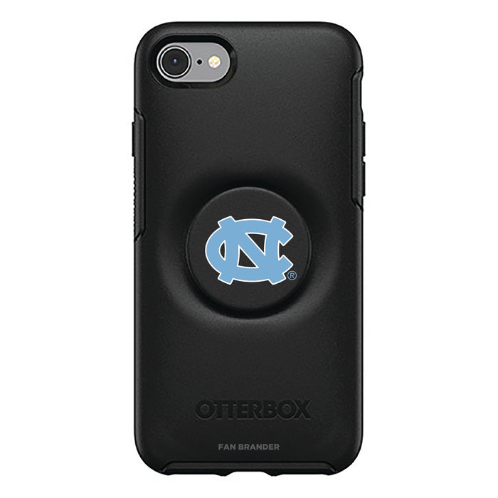 OtterBox Otter + Pop symmetry Phone case with UNC Tar Heels Primary Logo