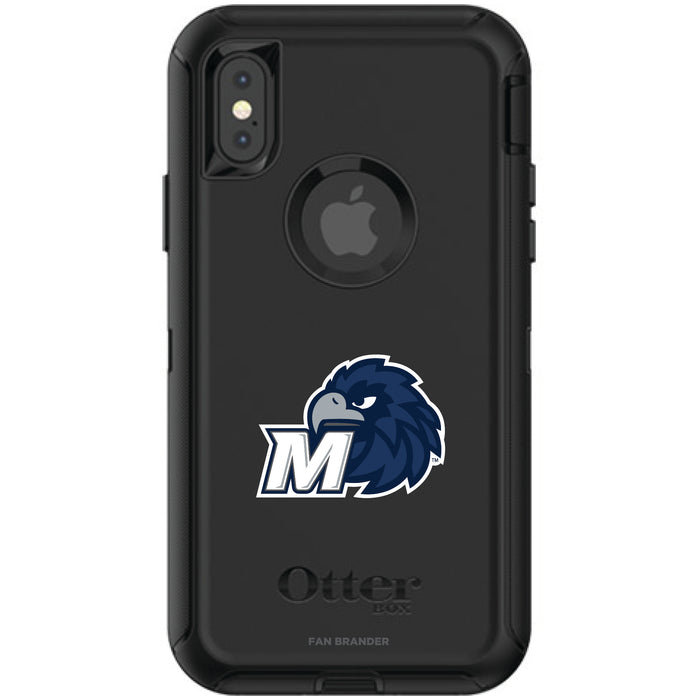 OtterBox Black Phone case with Monmouth Hawks Secondary Logo