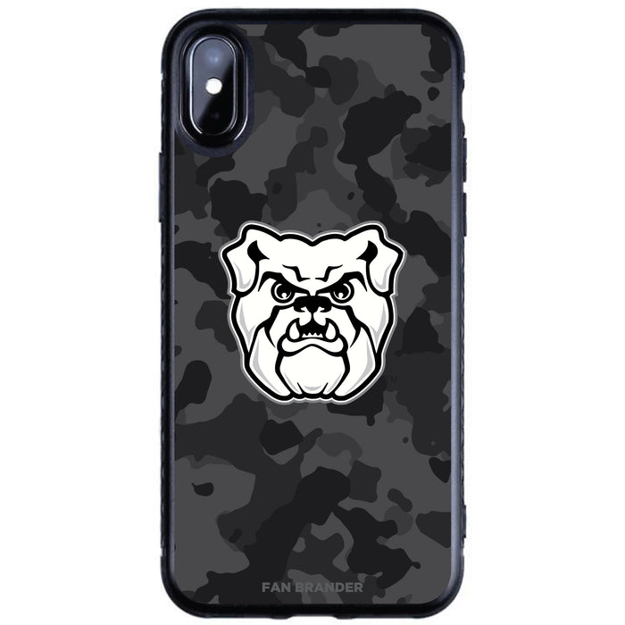 Fan Brander Black Slim Phone case with Butler Bulldogs Urban Camo design