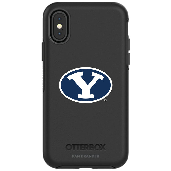OtterBox Black Phone case with Brigham Young Cougars Primary Logo