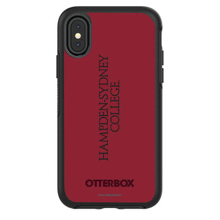 OtterBox Black Phone case with Hampden Sydney Wordmark Design