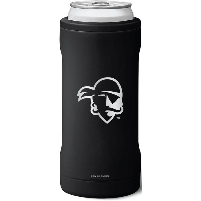 BruMate Slim Insulated Can Cooler with Seton Hall Pirates Primary Logo