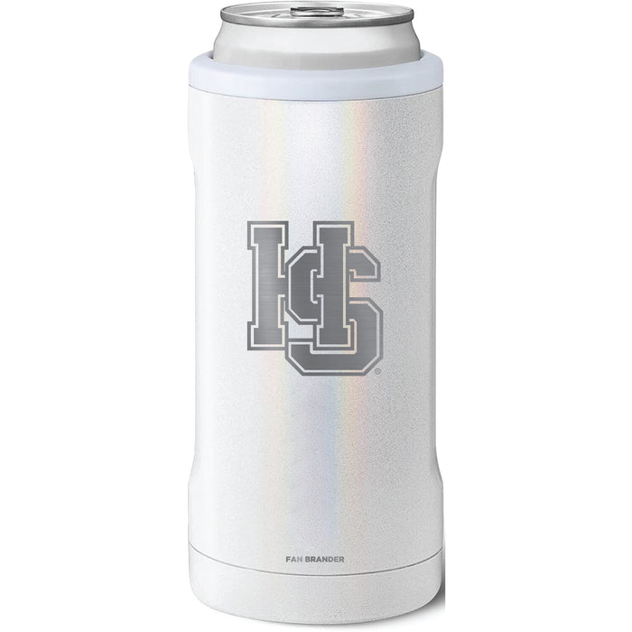 BruMate Slim Insulated Can Cooler with Hampden Sydney Primary Logo