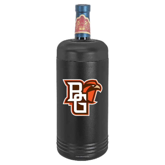 Fan Brander Wine Chiller Tumbler with Bowling Green Falcons Primary Logo