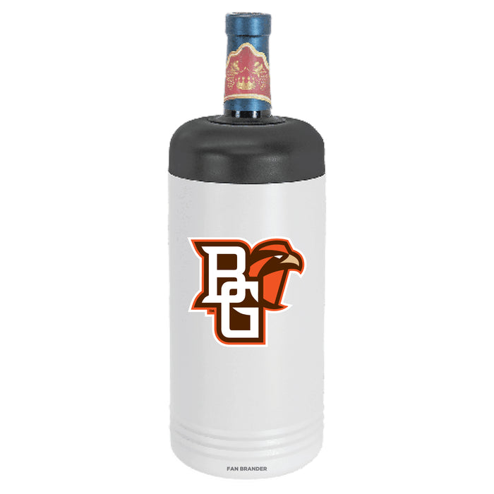Fan Brander Wine Chiller Tumbler with Bowling Green Falcons Primary Logo