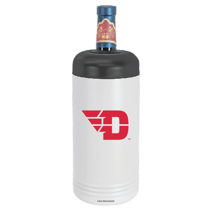 Fan Brander Wine Chiller Tumbler with Dayton Flyers Primary Logo