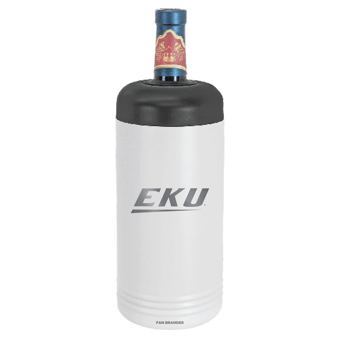Fan Brander Wine Chiller Tumbler with Eastern Kentucky Colonels Etched Primary Logo