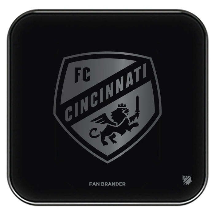 Fan Brander Fast Charging Wireless Charger with FC Cincinnati laser etched Primary Logo