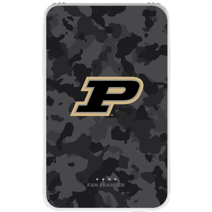 Fan Brander 10,000 mAh Portable Power Bank with Purdue Boilermakers Urban Camo Background
