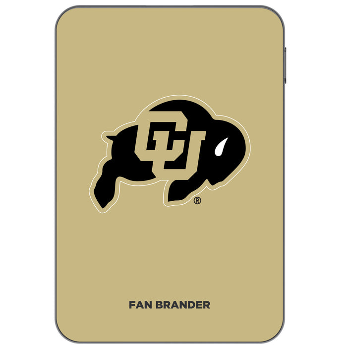 Otterbox Power Bank with Colorado Buffaloes Primary Logo on Team Background Design