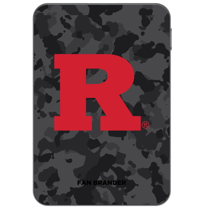 Otterbox Power Bank with Rutgers Scarlet Knights Urban Camo Design