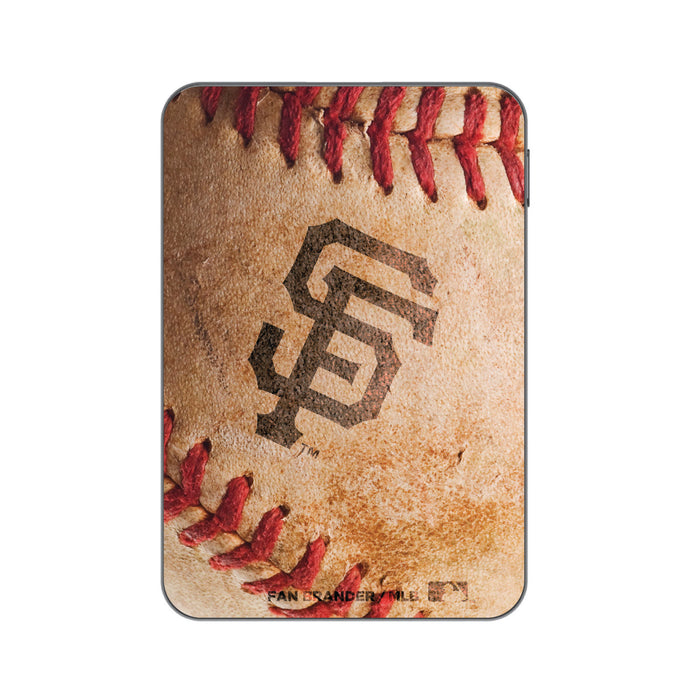 Otterbox Power Bank with San Francisco Giants Primary Logo and Baseball Design