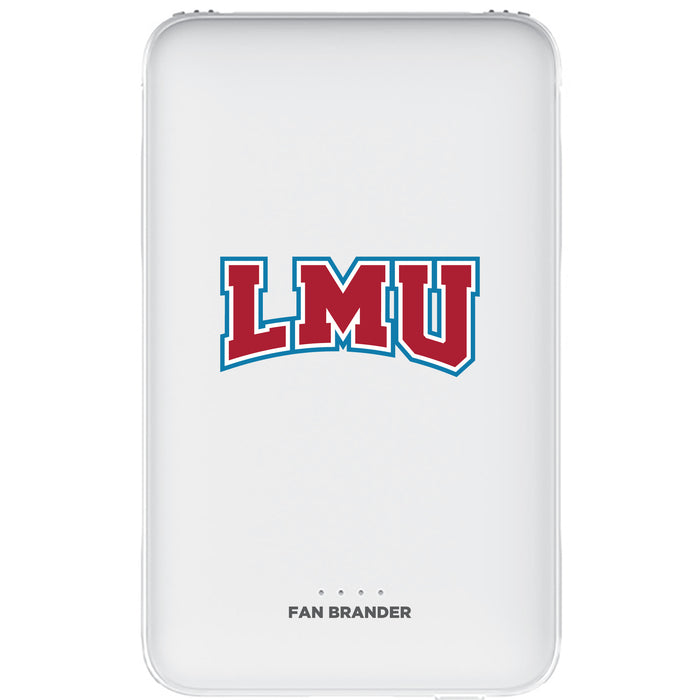 Fan Brander 10,000 mAh Portable Power Bank with Loyola Marymount University Lions Primary Logo