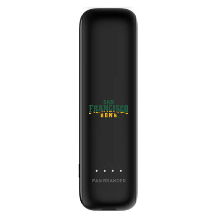 mophie Power Boost mini 2,600mAh portable battery with San Francisco Dons Primary Logo