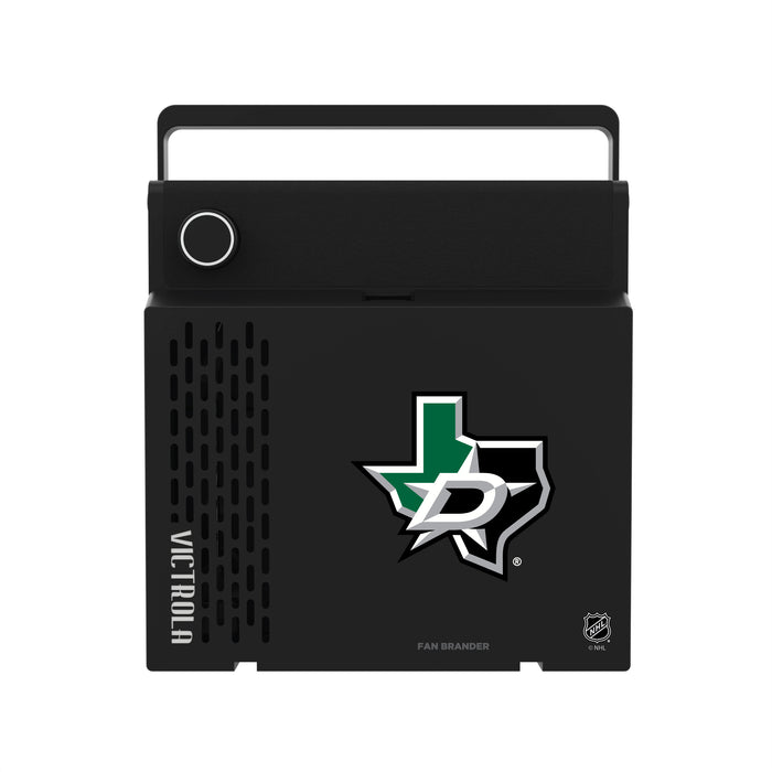 Victrola RevGo Record Player and Bluetooth Speaker with Dallas Stars Secondary Logo