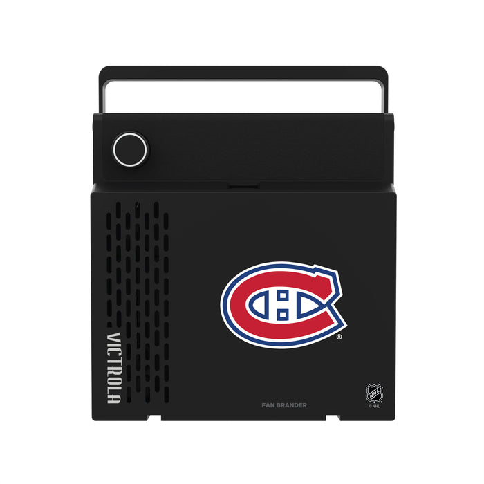 Victrola RevGo Record Player and Bluetooth Speaker with Montreal Canadiens Primary Logo