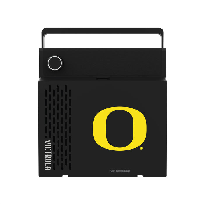 Victrola RevGo Record Player and Bluetooth Speaker with Oregon Ducks Primary Logo