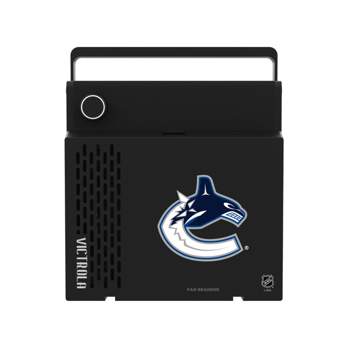 Victrola RevGo Record Player and Bluetooth Speaker with Vancouver Canucks Primary Logo