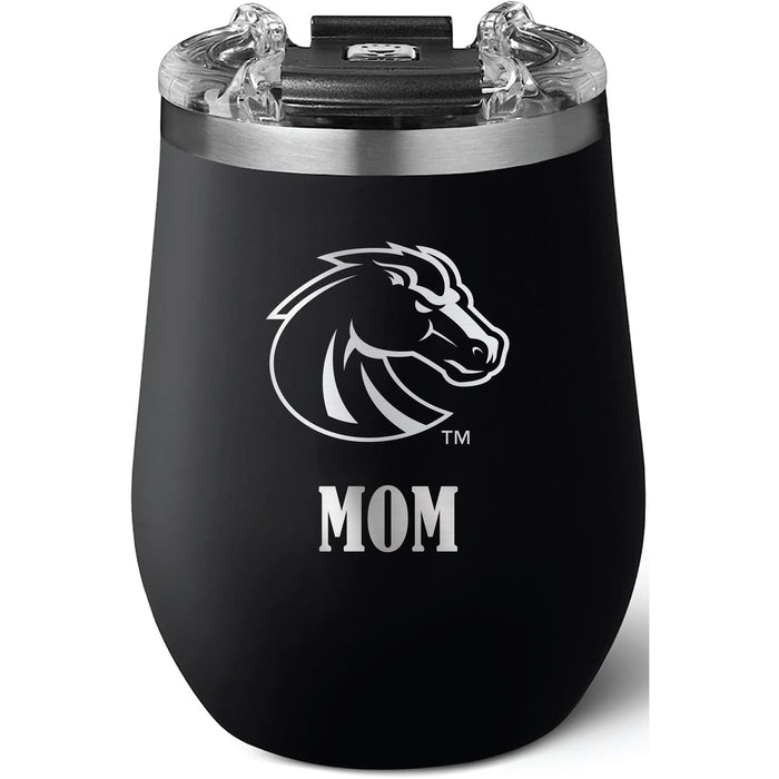 Brumate Uncorkd XL Wine Tumbler with Boise State Broncos Mom Primary Logo