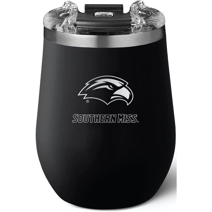 Brumate Uncorkd XL Wine Tumbler with Southern Mississippi Golden Eagles Primary Logo